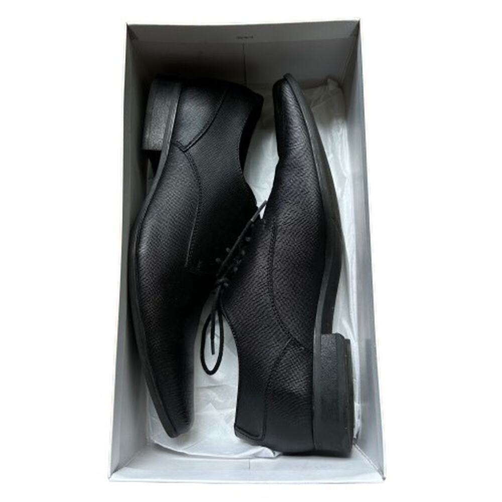 GUC Calvin Klein Men's Brodie Weave Emboss Black Oxford Shoe. Size 11.5 M. - Picture 10 of 12